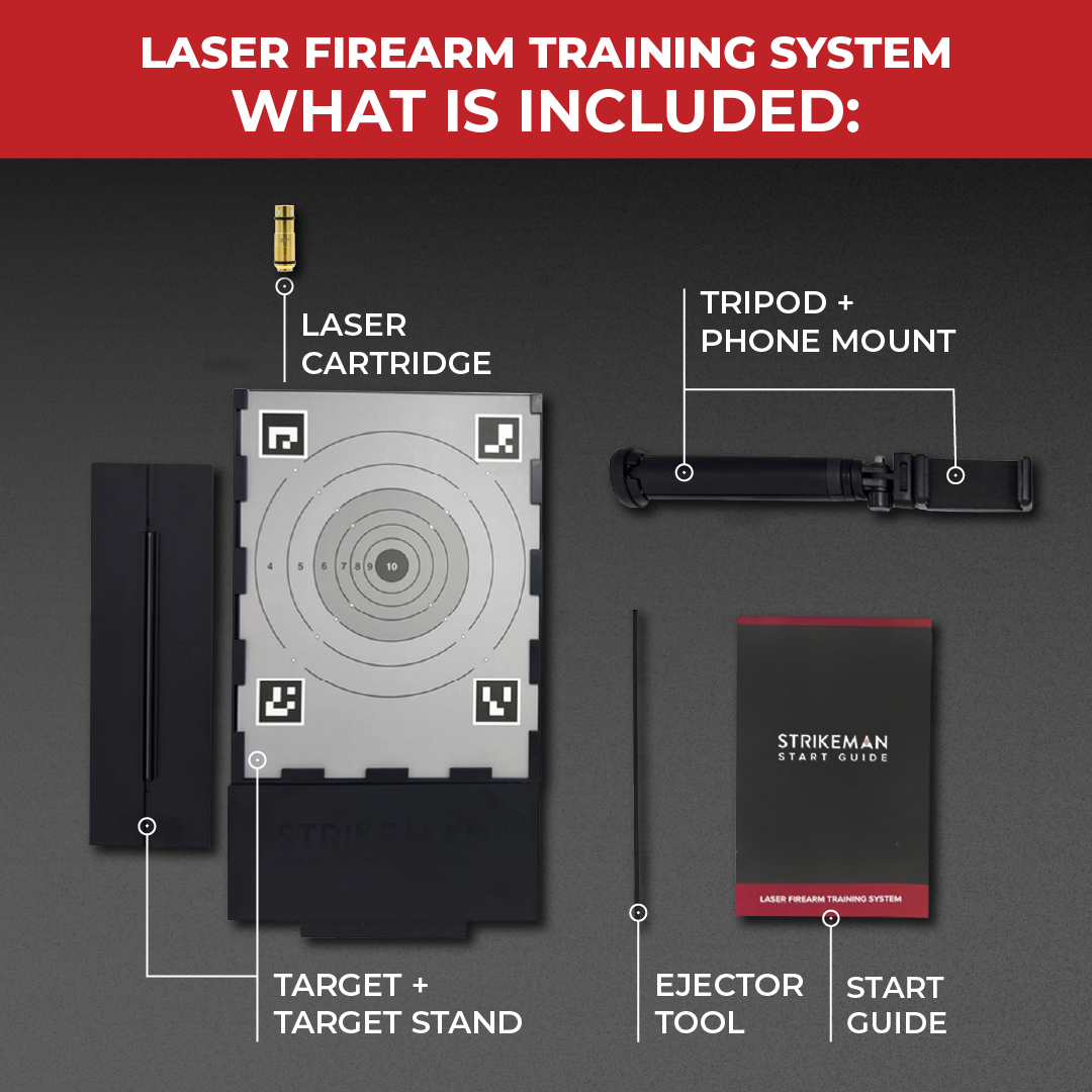 Strikeman Laser Firearm Training System with FREE Expansion Pack!